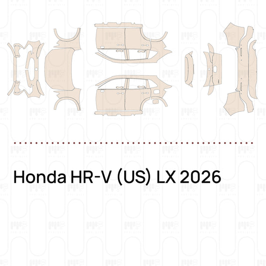 PPF prédécoupé Honda HR-V (US) LX 2026