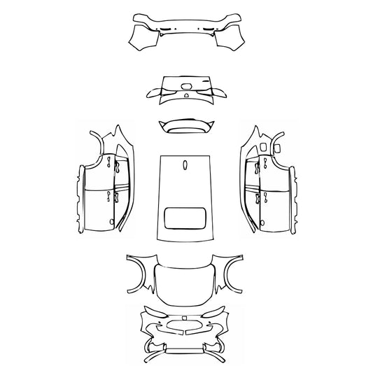 PPF prédécoupé Honda HR-V (US) Sport 2025
