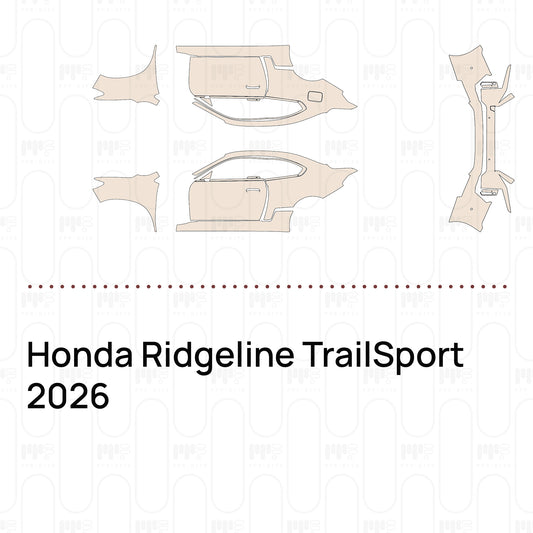 PPF prédécoupé Honda Ridgeline TrailSport 2026