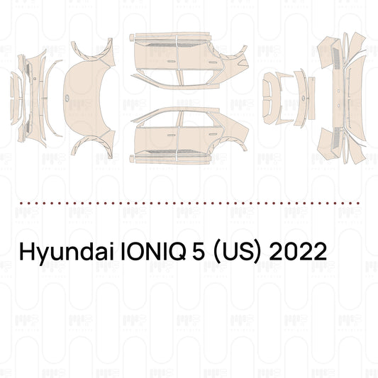 PPF prédécoupé Hyundai IONIQ 5 (US) 2022
