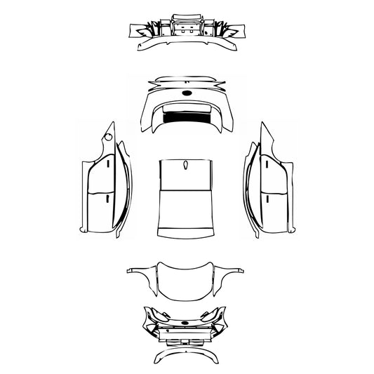 Pre-Cut PPF Hyundai IONIQ 6 (US) SE 2024 - PPF-Kits