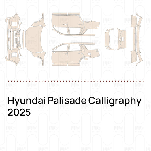 PPF prédécoupé Hyundai Palisade Calligraphy 2025