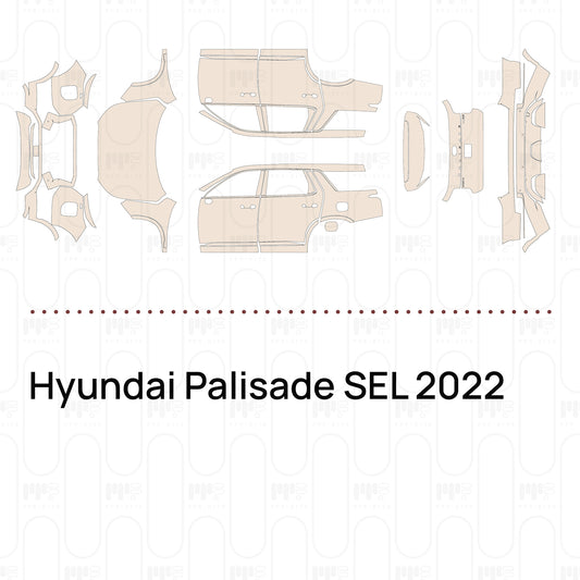 PPF prédécoupé Hyundai Palisade SEL 2022