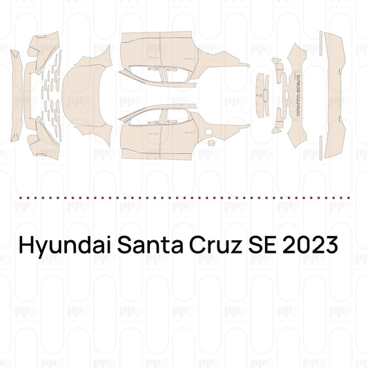 PPF prédécoupé Hyundai Santa Cruz SE 2023