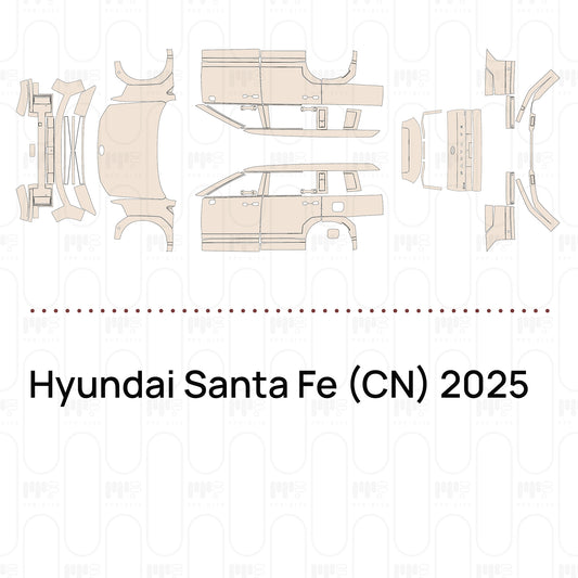 PPF prédécoupé Hyundai Santa Fe (CN) 2025