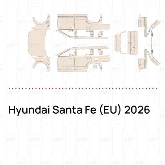 PPF prédécoupé Hyundai Santa Fe (EU) 2026