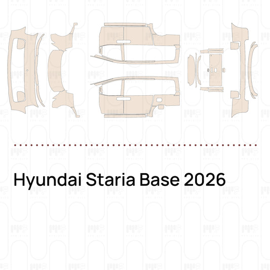 PPF prédécoupé Hyundai Staria Base 2026
