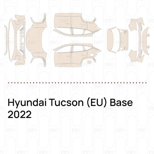 PPF prédécoupé Hyundai Tucson (EU) Base 2022