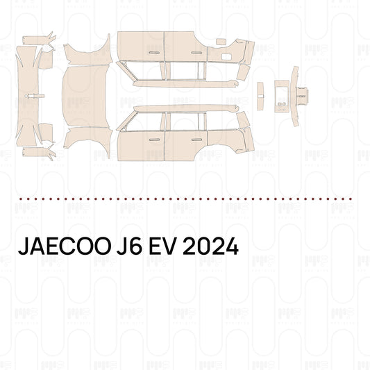 JAECOO J6 EV 2024 – Film de protection PPF prédécoupé