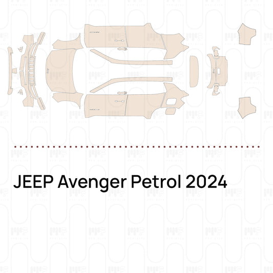PPF prédécoupé JEEP Avenger Petrol 2024