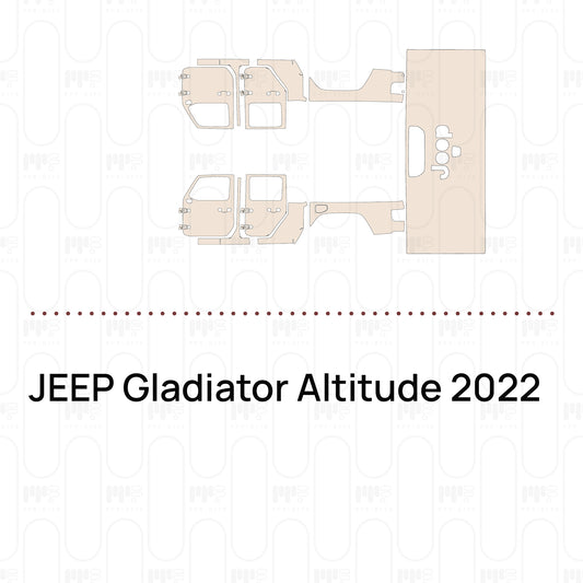 PPF prédécoupé JEEP Gladiator Altitude 2022