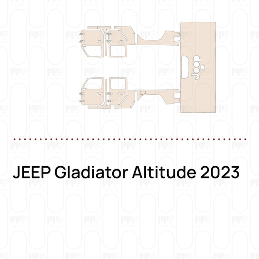 PPF prédécoupé JEEP Gladiator Altitude 2023
