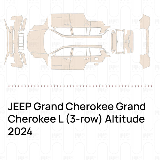 PPF prédécoupé JEEP Grand Cherokee Grand Cherokee L (3-row) Altitude 2024