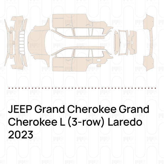 PPF prédécoupé JEEP Grand Cherokee Grand Cherokee L (3-row) Laredo 2023