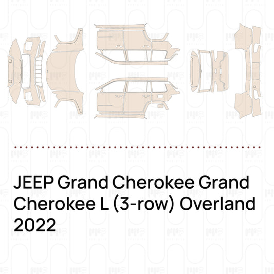 PPF prédécoupé JEEP Grand Cherokee Grand Cherokee L (3-row) Overland 2022