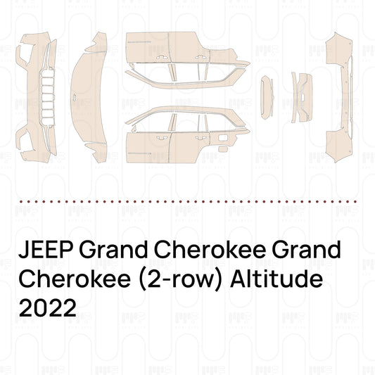 PPF prédécoupé JEEP Grand Cherokee Grand Cherokee (2-row) Altitude 2022