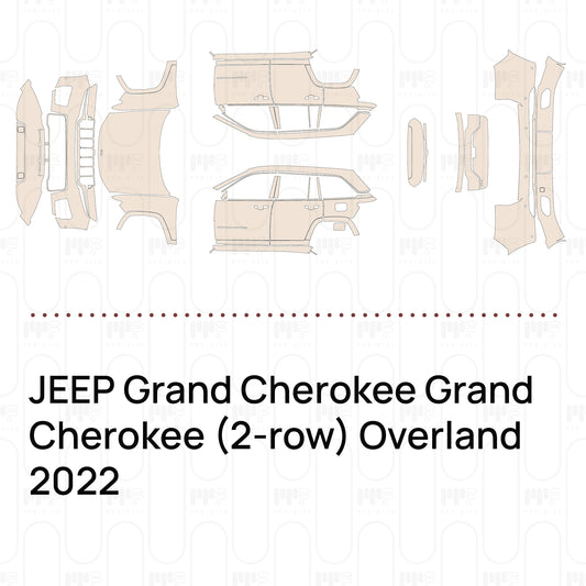 PPF prédécoupé JEEP Grand Cherokee Grand Cherokee (2-row) Overland 2022