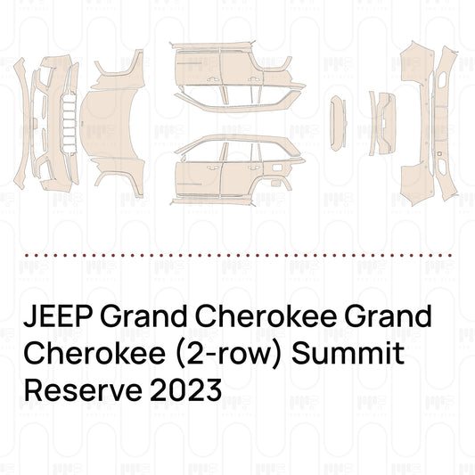 PPF prédécoupé JEEP Grand Cherokee Grand Cherokee (2-row) Summit Reserve 2023