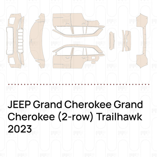 PPF prédécoupé JEEP Grand Cherokee Grand Cherokee (2-row) Trailhawk 2023