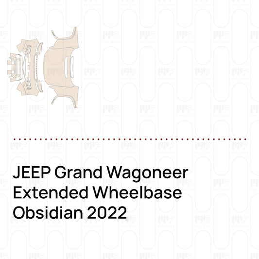 PPF prédécoupé JEEP Grand Wagoneer Extended Wheelbase Obsidian 2022