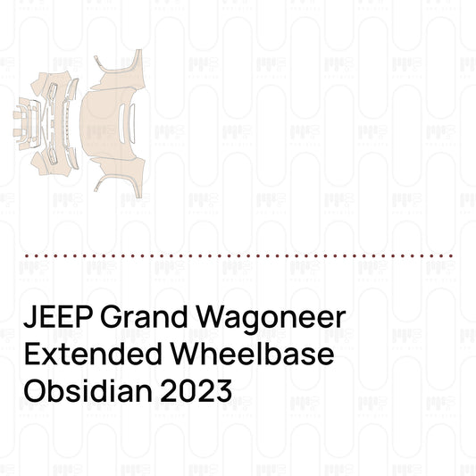 PPF prédécoupé JEEP Grand Wagoneer Extended Wheelbase Obsidian 2023
