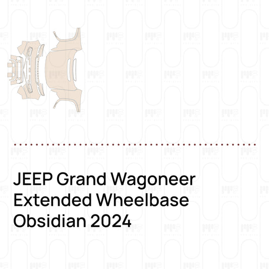PPF prédécoupé JEEP Grand Wagoneer Extended Wheelbase Obsidian 2024
