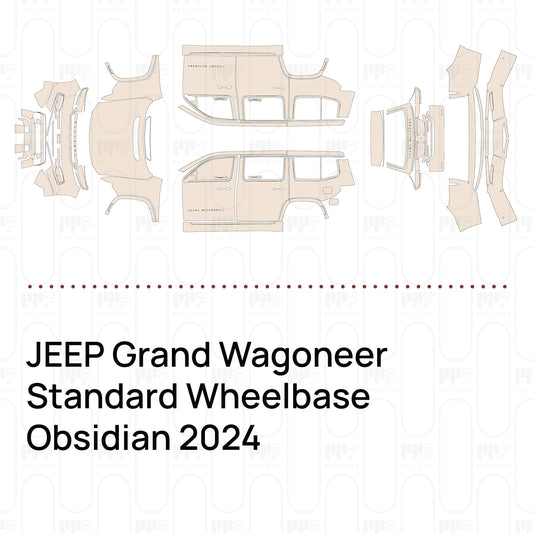 PPF prédécoupé JEEP Grand Wagoneer Standard Wheelbase Obsidian 2024