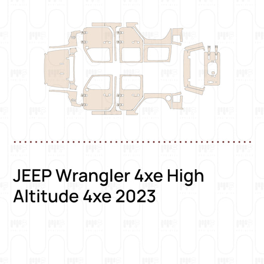 PPF prédécoupé JEEP Wrangler 4xe High Altitude 4xe 2023