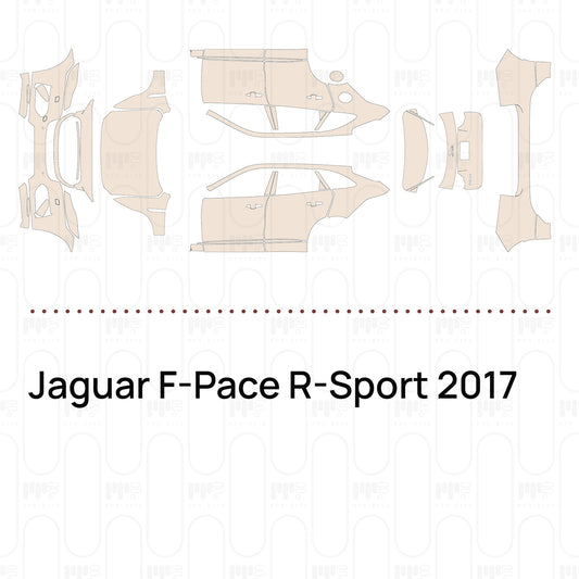 PPF prédécoupé Jaguar F-Pace R-Sport 2017