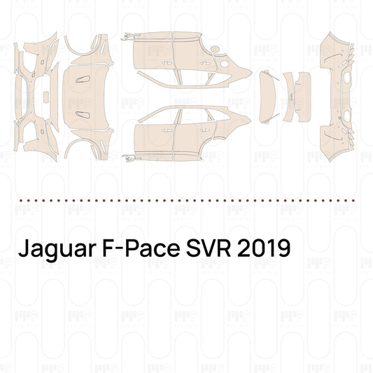 PPF prédécoupé Jaguar F-Pace SVR 2019