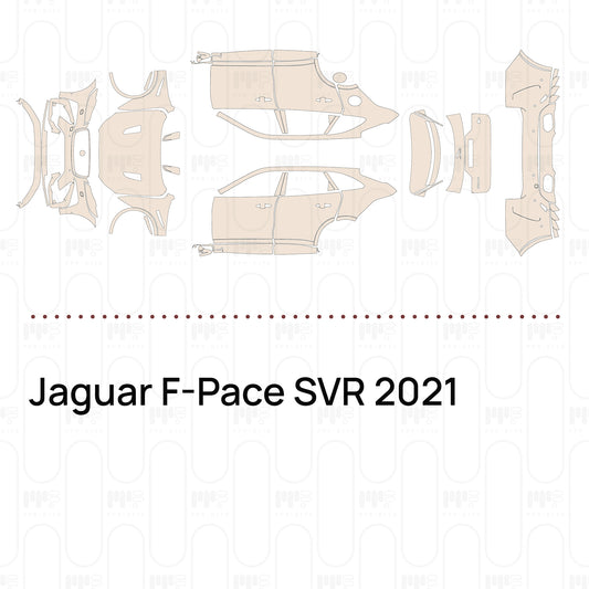 PPF prédécoupé Jaguar F-Pace SVR 2021