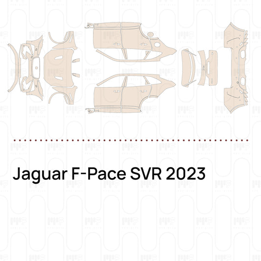PPF prédécoupé Jaguar F-Pace SVR 2023