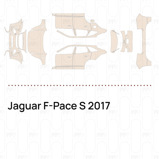 PPF prédécoupé Jaguar F-Pace S 2017