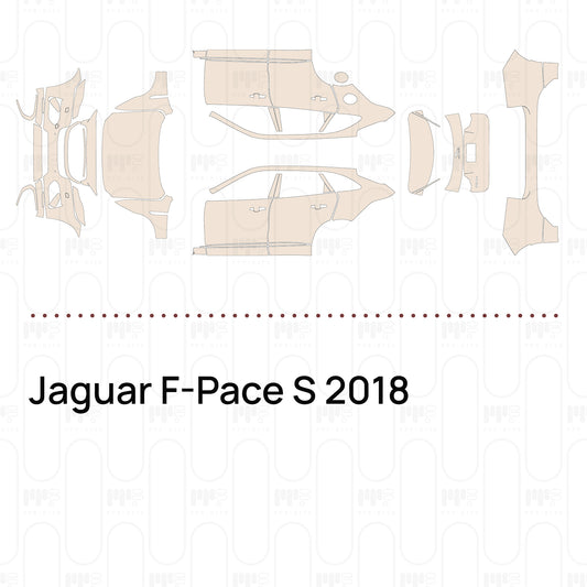 PPF prédécoupé Jaguar F-Pace S 2018