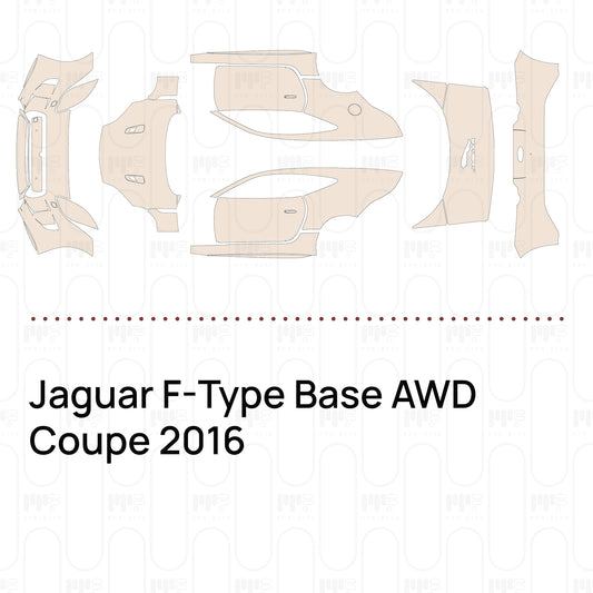 PPF prédécoupé Jaguar F-Type Base AWD Coupe 2016