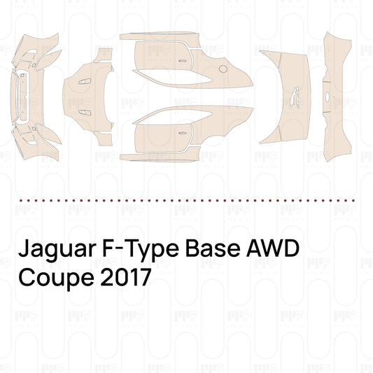 PPF prédécoupé Jaguar F-Type Base AWD Coupe 2017
