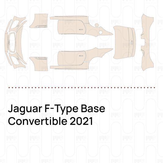 PPF prédécoupé Jaguar F-Type Base Convertible 2021