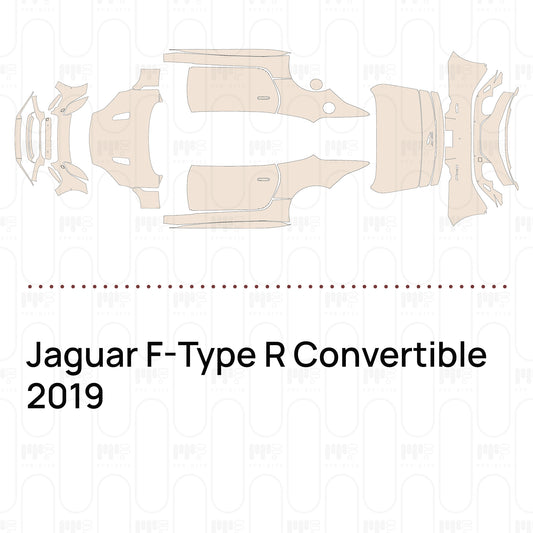 PPF prédécoupé Jaguar F-Type R Convertible 2019