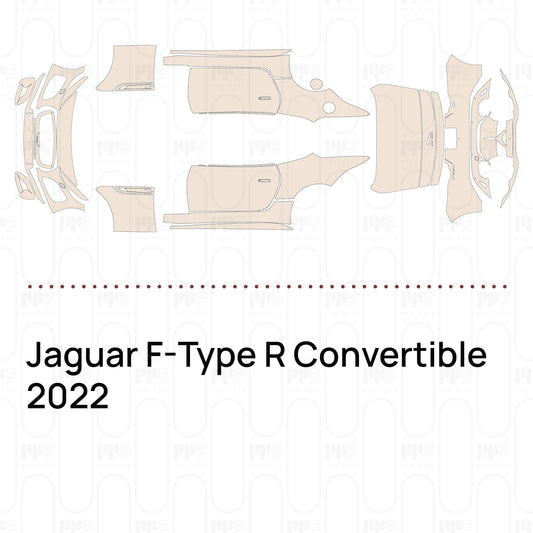 PPF prédécoupé Jaguar F-Type R Convertible 2022