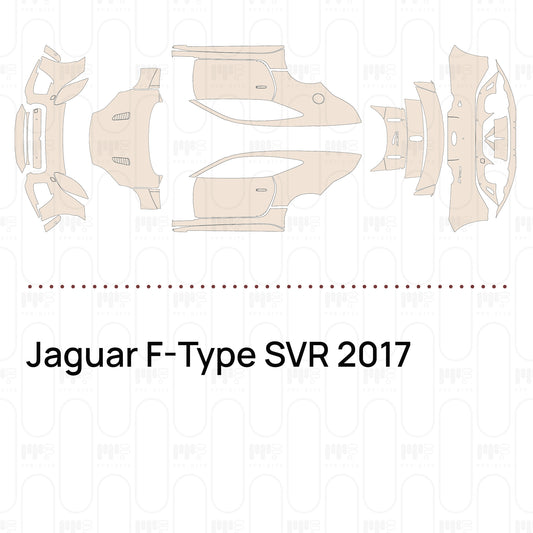 PPF prédécoupé Jaguar F-Type SVR 2017
