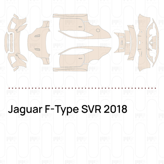 PPF prédécoupé Jaguar F-Type SVR 2018