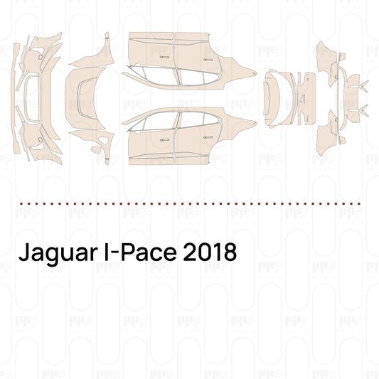 PPF prédécoupé Jaguar I-Pace 2018