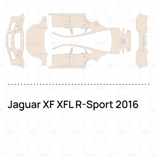PPF prédécoupé Jaguar XF XFL R-Sport 2016