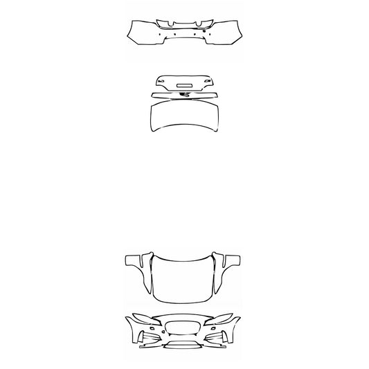 Pre-Cut PPF Jaguar XF XF R-Sport 2016 - PPF-Kits
