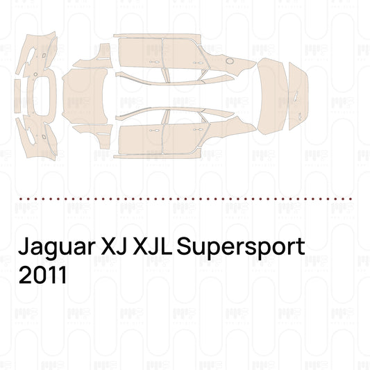 PPF prédécoupé Jaguar XJ XJL Supersport 2011