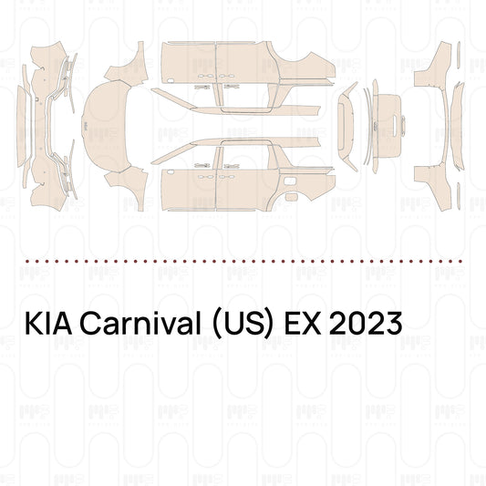 PPF prédécoupé KIA Carnival (US) EX 2023