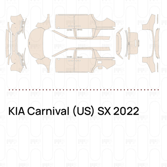 PPF prédécoupé KIA Carnival (US) SX 2022