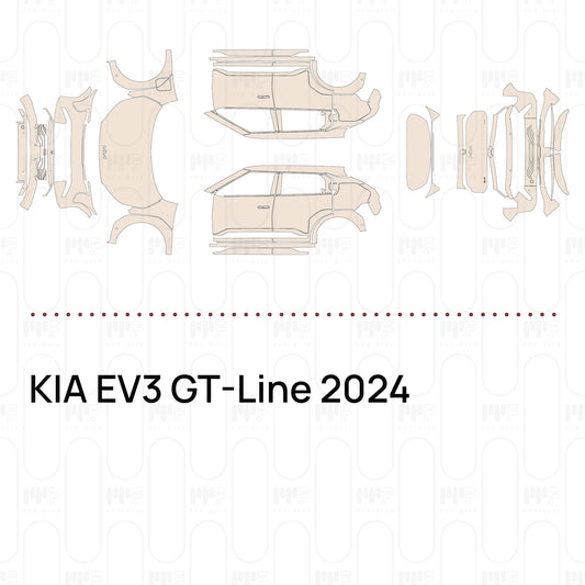 PPF prédécoupé KIA EV3 GT-Line 2024