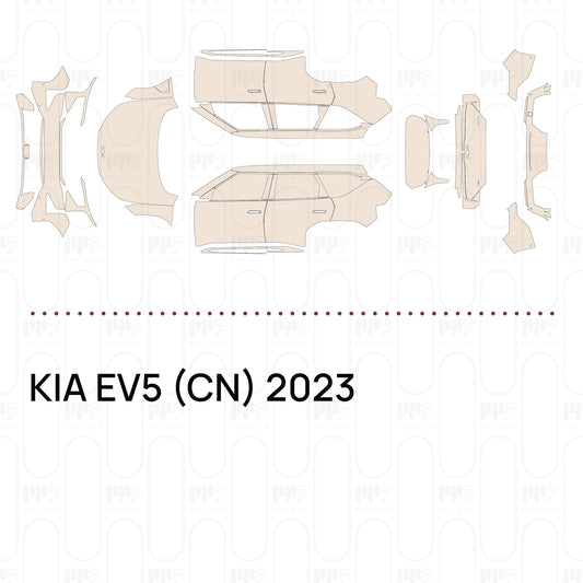 PPF prédécoupé KIA EV5 (CN) 2023