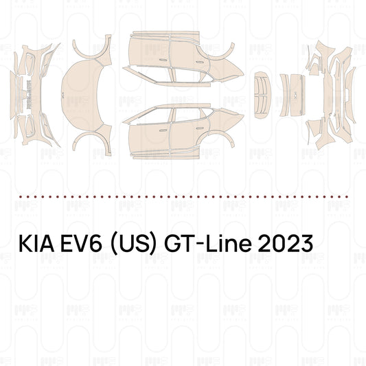 PPF prédécoupé KIA EV6 (US) GT-Line 2023